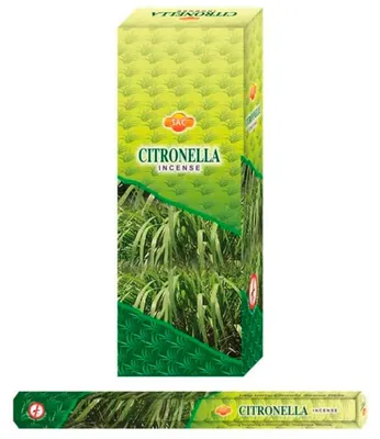 Räucherstäbchen Set Citronella – 120 Stück, 6 Boxen, Insektenschutz