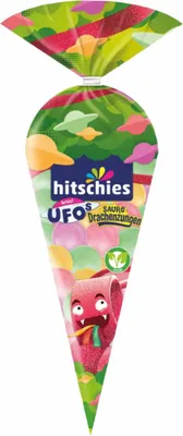 Zdjęcie produktu dla hitschies Brizzl Ufos Sour Dragon Tongue Flavour Pack 75g