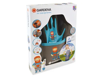 Produktbild von Happy People 16868 - Gardena Kinder Garten-Set 4-teilig inkl. Gartenschürze und Handschuhen