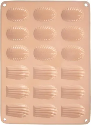 Produktbild von Orion | Pralinenförmchen - Form für Kekse und Pralinen - Silikonform - Beige - Backform - 34x25x1 cm