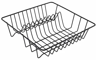 Zdjęcie produktu dla Kosz do odsączania naczyń Testrut, 35x9,5x34 cm, czarny