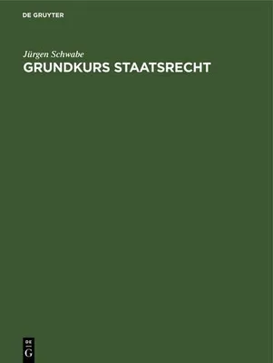 Produktbild von Grundkurs Staatsrecht