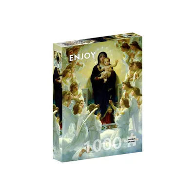 Obrázok produktu pre Puzzle 1000 dielov Enjoy – William Bouguereau: Panna Mária s anjelmi