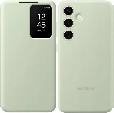 Immagine prodotto di Samsung Smart S View Custodia portafoglio Galaxy S24+ - verde chiaro