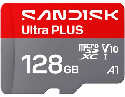 Image de SanDisk ULTRA PLUS 128 Go SD UHS-I Classe 1