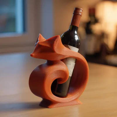 Fuchs-Weinflaschenhalter – Decords Weinflaschenhalter, Produktansicht 1