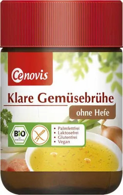 Image de Cenovis Bouillon de légumes clair bocal140g