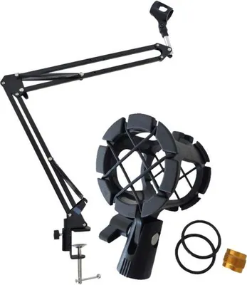 Image de keepdrum NB35 pied de microphone bras de microphone de table avec PCMH1 araignée