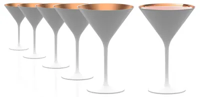 Cocktailgläser Set 6er-Pack 240 ml Kristall spülmaschinenfest