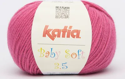 Produktbild von Baby Soft 3.5 von Katia - fuchsia (24) - 50 g / ca. 160 m Wolle