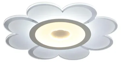 Productafbeelding van LED-plafondlamp 1612-750. Met afstandsbediening is de lichtkleur afzonderlijk instelbaar. +