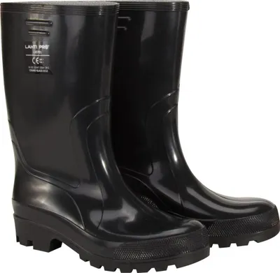 Produktbild von Herren Gummistiefel, Schwarz, Mittelhoch, Pvc, Ob E, "43", Ce, Lahti