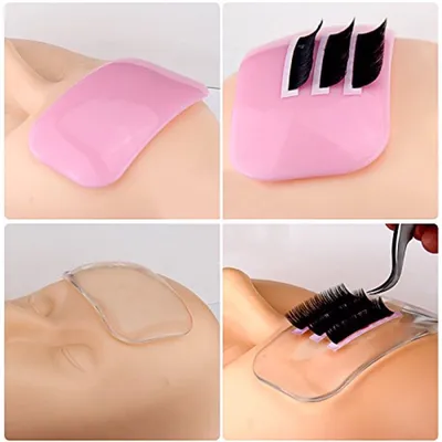 Produktbild von Wimpernverlängerung, Wimpernunterlage, Silikonpad, Silikonunterlage, Kleberhalter