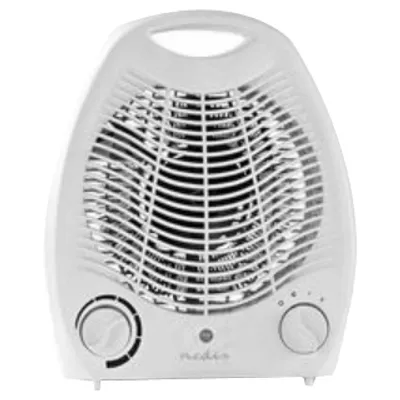 Produktbild von Nedis HTFA10CWT HeizlÃ1/4fter, Tischgerät, 2000 Watt, 2 Heizstufen, Kaltstufe, Thermostat