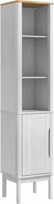 Productafbeelding van vidaXL Badkast FLORO, wit, 35 x 30 x 160 cm