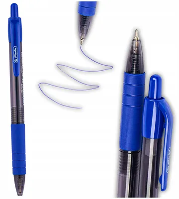 Produktbild von HERLITZ SMOOTHY Gelstift, blau – 1 Stück