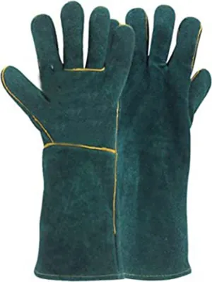 Produktbild von Anti-Biss-Handschuhe für Haustiere, Vollfutter, Vollleder, erweiterte Anti-Kratz-Vollleder-Schweißbehandlung, 14 Zoll