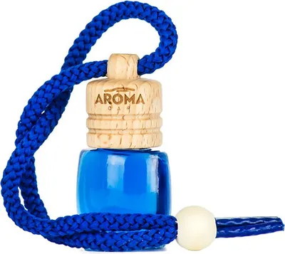 Image de Désodorisant pour voiture AROMA WOOD, bouchon en bois, flacon de parfum, NOUVELLE VOITURE