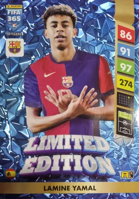 Produktbild von Panini Fifa 365 2025 Large Limited Xxl Laminated Yamal Barcelona Card