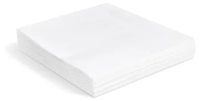 Produktbild von 500x Servietten 40 x 40cm 1/4 -Falz 2-lagig weiß