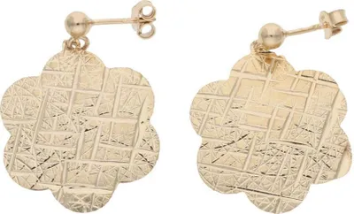 Produktbild von JuwelmaLux Ohrhänger 925/000 Sterling Silber Blume Rosé vergoldet JL47-06-0052