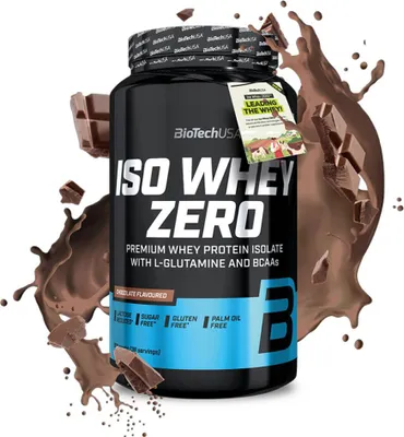 Image de Whey Isolate - Biotech USA - ISO WHEY ZERO (908g) - Saveur Chocolat