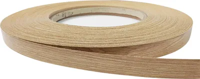 Produktbild von Kantenumleimer 2x100 cm - Wildeiche - Melamin Kantenband mit Schmelzkleber für stabile Möbelkanten - Umleimer für Schutz und dekorativen Abschluss von Möbelplatten - Furnierband zum Aufbügeln