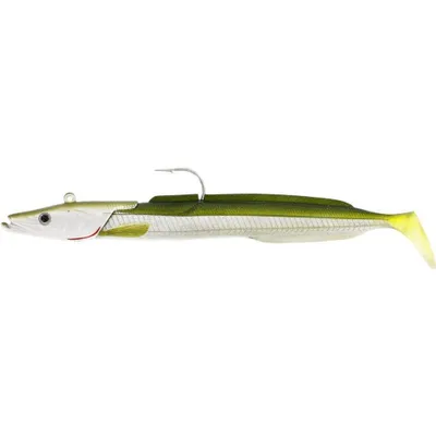 Produktbild von Westin Sandy Andy Jig 14cm 32g - 1 Jigkopf + 2 Gummifische, Farbe:Tobis Ammo