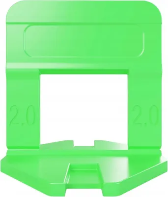 Immagine prodotto di Sistema di livellamento per piastrelle Tevotech DUO Clip 2,0 mm 100 pezzi