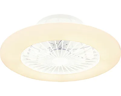 Obrázok produktu pre Stropný ventilátor Globo Travo Ø50 cm biely/opál s LED osvetlením a diaľkovým ovládaním