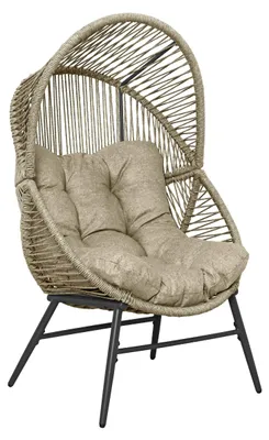 Produktbild von Gartenstuhl SANSIBAR BALSBY  beige Stapelstuhl Klappstuhl