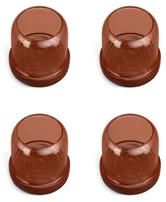 Produktbild von 4er-Set Stuhlbeinüberzüge, rutschfest und kratzfest, Silikon-Tischbeinschoner für Möbel