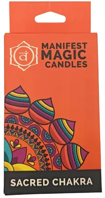 Imagen del producto de Velas Mágicas Manifest (pack de 12) - Naranja - Chakra Sagrado