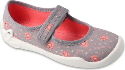 Produktbild von Ballerinas Hausschuhe Befado 114Y561 grau mit Elefanten