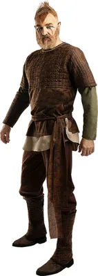 A man wearing a costume, likely for a historical or fantasy theme.