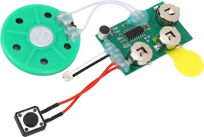 Obrázek produktu pro 4minuty DIY modul pro nahrávání přáníček Snímač světla Čip pro nahrávání hlasu (opakované přehrávání)