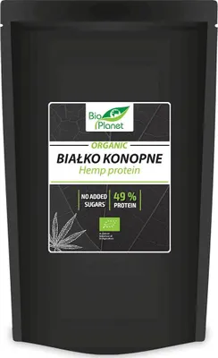 BIAŁKO KONOPNE BIO 500 g - BIO PLANET