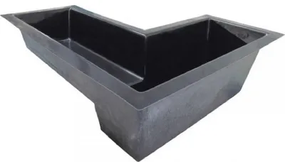Produktbild von Ubbink Teichschale Fertigteich Venus LT0 650 l schwarz