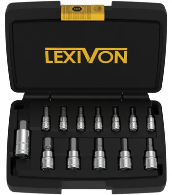 Obrázek produktu pro Sada nástrčných klíčů Lexivon Hex Bit Socket Set, 13 ks