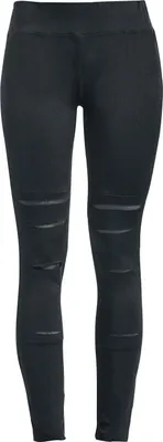 Produktbild von Rotterdamned Leggings Damen Leggings With Insert Lace schwarz S