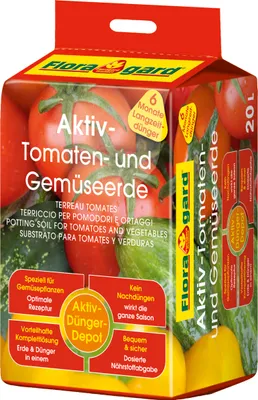Produktbild von Floragard Aktiv Tomaten- und Gemüseerde