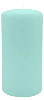 Produktbild von Stumpenkerzen 150 x Ø 80 mm, Türkis, 4 Stück