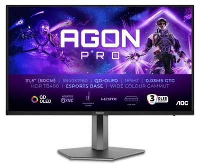Produktbild von AOC AGON PRO AG326UD, Gaming-Monitor, (UHD, HDR, Adaptive Sync, HDMI