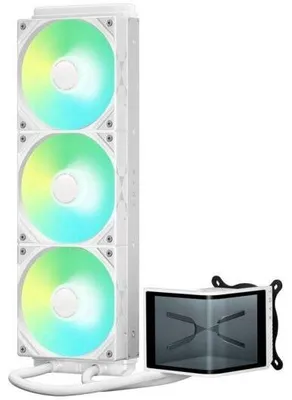 Zdjęcie produktu dla TRYX Panorama SE ARGB 360, Chłodnica cieczy all-in-one, 12 cm, 27,86 sony/sonów, 66,09 m³/h, Biały
