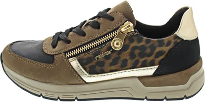 Produktbild von Rieker Sneakers Laag Sneakers Laag - Middelbruin - Maat 43
