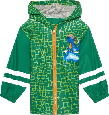 Produktbild von Playshoes Dino Regenbekleidung Grün - Unisex - Kinder, Größe:86