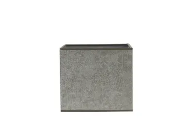 Produktbild von Light & Living Lampensch.viereck niedrig 20-20-18 cm CHELSEA velours silber