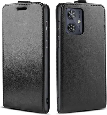Produktbild von Handy Hülle für Motorola Moto G54 Magnet Cover Case Klapphülle Schutzhülle Farbe: Schwarz