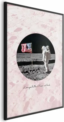 Produktbild von Posterpapier Poster - Love You to the Moon and Back 60x90 cm Für Kinder h-B-0114-ao-a