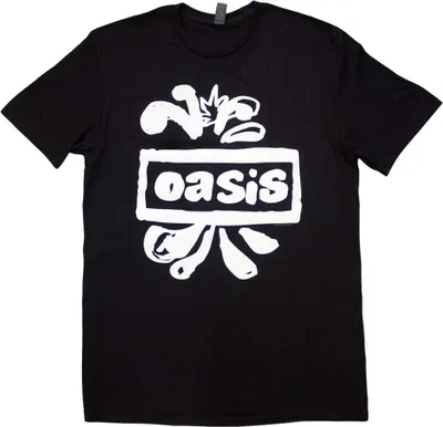 Obrázek produktu pro Oasis Logo Splat Black S Tričko